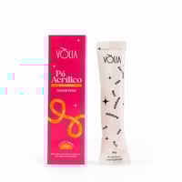 بودرة أكريليك وردية لتطويل، تغطية وتقوية الأظافر م...