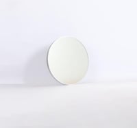 مرايا جدارية بتصميم عصري أنيق لون فضي- 60 سم