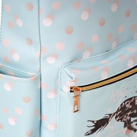 مجموعة شنطة ظهر مدرسية تولي 4 في 1 بتصميم مميز لون...