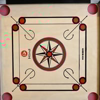 لعبة كيرم للأطفال بتصميم مميز بالوان متعددة