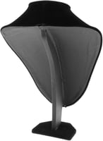 حامل قلادة مخمل باللون الاسود مقاس 29x22 سم