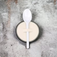 حامل ملاعق بتصميم مميز للتخرج لون ابيض و اسود - 4...