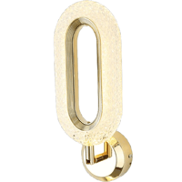 اضاءة جداريه مفرد ب3 اضاءات متغيرة لون ذهبي