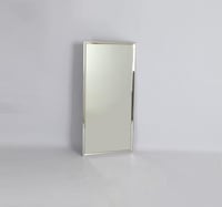 مرايا جدارية بتصميم مميز لون كرومى -120x60 سم