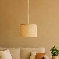 ثريا بوهيمية معلقة بتصميم مميز لون بيج