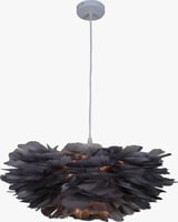 نجفة مودرن ريش بتصميم مميز باللون الرمادى مقاس 40...