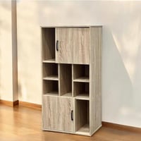 دولاب تنظيم لركن القهوة خشب لون بيج مقاس 120x60x40...