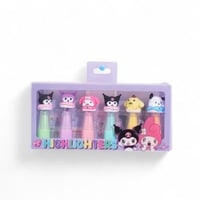 اقلام هايلايتر ألوان باستيل بتصميم شخصيات كرتونية...