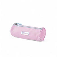 شنطة مدرسية ترولي بوز مع مقلمية بلون وردي ناعم مع...