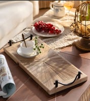 صواني تقديم خشب