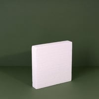 فلين توزيعات مربع لون ابيض مقاس 20X20 سم