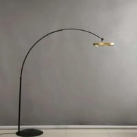 اباجورة ارضية مائلة مع رنج مضيء متحرك بتصميم عصري...