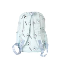 شنطة ظهر مدرسية بتصميم دب للاطفال لون اخضر