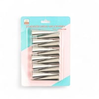 أقماع معجنات ستانلس ستيل – 12 قطعة