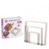 طقم قطاعة كيك مربعة – أشكال متناسقة لكل مناسباتك