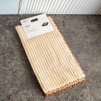 مناشف تنظيف قماش بتصميم عصري بالوان متعددة - 3 حبة