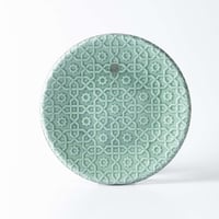 طقم تقديم الكيك 9 قطع بتصميم انيق من روزيت لون ازر...