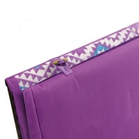 كرسي رحلات مع تكاية ظهر لون بنفسجي مقاس 165*55*45...