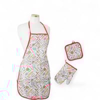 طقم مريلة مطبخ – 3 قطع