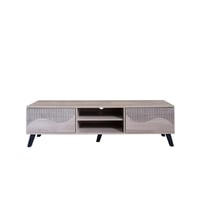 طاولة تلفزيون بيج خشبيه بتصميم انيق – 160 سم