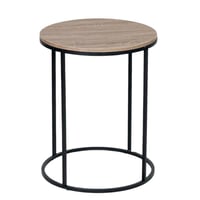 طقم طاولات مصنوع من الخشب والمعدن بتصميم مميز بالل...