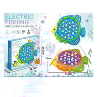 لعبة صيد السمك باللوان متعددة