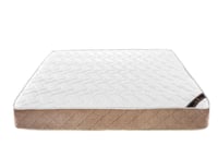 مرتبة سرير 12 طبقة لون أبيض x بيج مقاس 120x190 سم