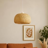 ثريا معلقة مودرن بتصميم انيق لون بيج