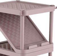 منظم أحذية ترولى بتصميم مودرن مقاس 103x32x28 سم با...