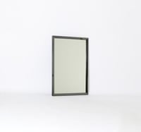 مرايا جدارية بتصميم مميز لون اسود - 70x50 سم