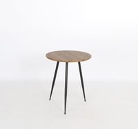 طاوله خدمه بتصميم انيق مميز خشب ومعدن 45X54 سم لون...