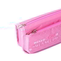 مقلمة مدرسية بتصميم قطة لطيفه – لون وردي