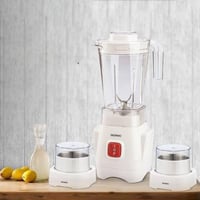 خلاط كهربائى ومطحنتين بهارات بتصميم مميز بسعة 1.4...