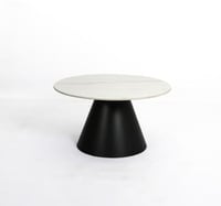 طاولة جانبيه أنيقة بتصميم مميز– لمسة راقية لون بنى