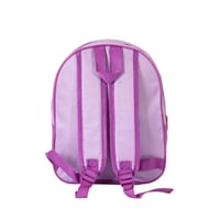 شنطة ظهر بتصميم سنو جيرل لون بنفسجي مقاس 13 انش