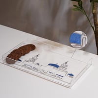 فخامةٌ تفيضُ أصالة.. صينية "تراث المدينة" المطرّزة...