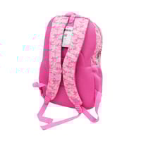 شنطة مدرسية ظهر سوبر جيرل مع مقلمة لون وردي فاتح م...