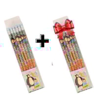 مجموعة اقلام رصاص بمحاية بتصميم سارة و الدب 1+1 مج...