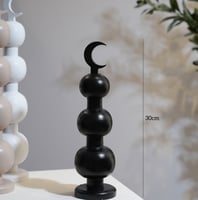 مجسم ديكور رمضاني عمودي بتصميم هلال عصري ارتفاع 30...