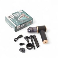 مكنسة محمولة ومنفاخ غبار لاسلكي قابل للشحن – للسيا...