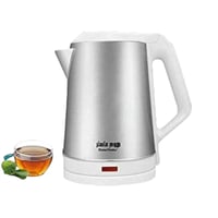 غلاية كهربائية سعة 1.8 لتر من هوم ماستر لون فضي HM...