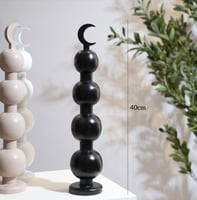 مجسم ديكور رمضاني عمودي بتصميم هلال عصري ارتفاع 40...