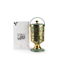 موزع مشروبات بلاستيك بتصميم مميز لون اخضر سعة 3 لت...