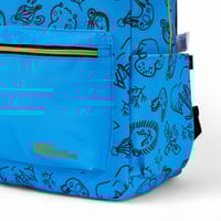 مجموعة شنطة ظهر مدرسية تولي 4 في 1 بتصميم حيوانات...