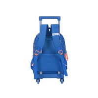 شنطة ترولي مدرسية مع مقلمة بتصميم ناروتو لون ازرق...