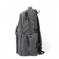 شنطة ظهر مدرسية تولي بتصميم مميز لون رمادي