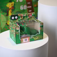 لعبة التمساح للأطفال بتصميم مميز لون اخضر