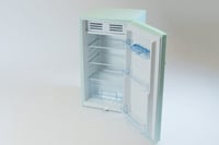 ثلاجة كلاسك جي في سي برو سعة 86 لتر لون اخضر فاتح...