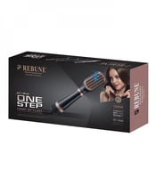 فرشاة تصفيف الشعر 2 في 1 من ريبون لون اسود و ذهبي...