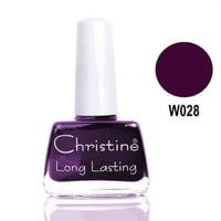 طلاء اظافر من كرستين لون بنفسجي - رقم 28